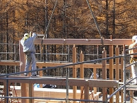 中村建築事務所の山荘建築風景