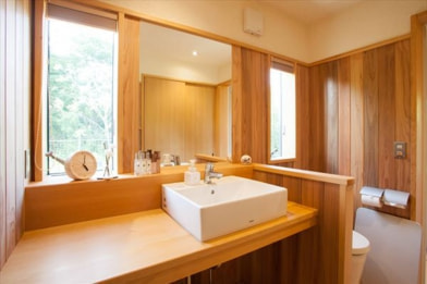 中村建築事務所の住まいの建築例洗面中村建築事務所の住まいの建築