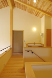 中村建築事務所の住まいの建築例 踊り場