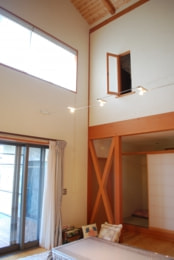 中村建築事務所の住まいの建築例 リビング