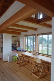 中村建築事務所の住まいの建築例 踊り場