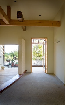 中村建築事務所の住まいの建築例 玄関土間