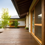 中村建築事務所の住まいの建築例 テラス