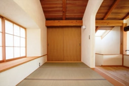 中村建築事務所の住まいの建築例　外観中村建築事務所の住まいの建築　和室